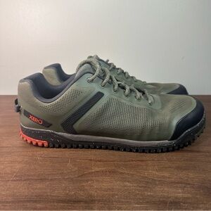 Xero Shoes Ridgeway Mesh Low Men’s 10 Olive Green Hiking Shoes Vegan